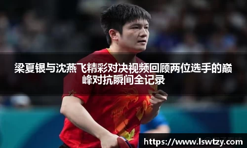 梁夏银与沈燕飞精彩对决视频回顾两位选手的巅峰对抗瞬间全记录